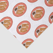 Papier Mousseline Caricature de Churro (Détail)