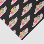 Papier Mousseline Caricature de Macaron (Détail)