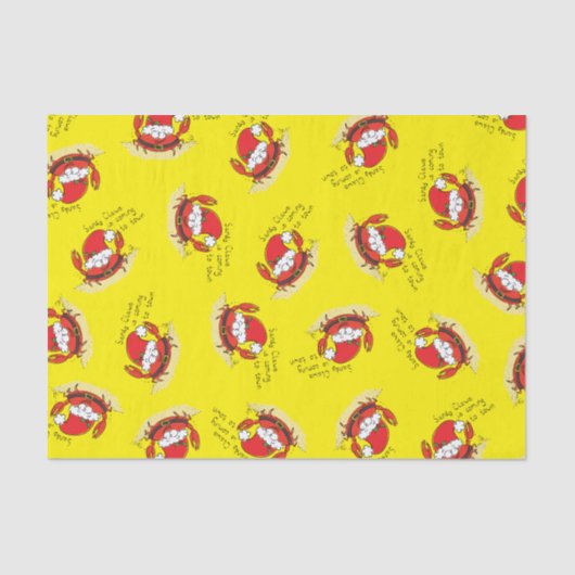 Papier Mousseline Caricature de Noël de Noël de Noël de Noël de Père (Recto)