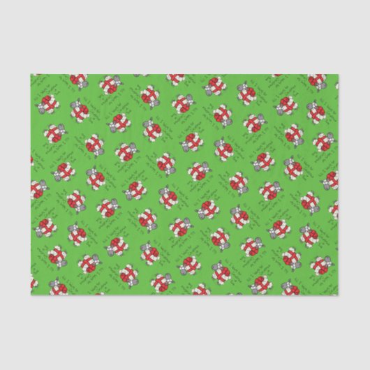 Papier Mousseline Caricature de Noël pour les Murs de Noël (Recto)