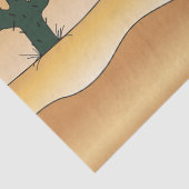 Papier Mousseline Caricature du désert (Détail)