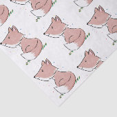 Papier Mousseline Caricature pour bébé renard (Détail)