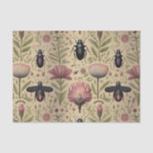 Papier Mousseline Caricatures et insectes (Recto)