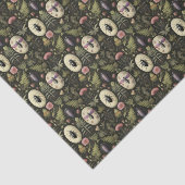 Papier Mousseline Caricatures florales et insectes (Détail)