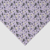 Papier Mousseline Carlins en pourpre (Détail)