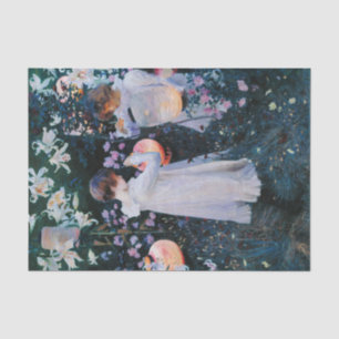 Papier Mousseline Carnation, Lily, Lily, Rose de John Singer Sargent