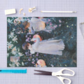 Papier Mousseline Carnation, Lily, Lily, Rose de John Singer Sargent (Artisanat)