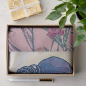 Papier Mousseline Carnation (quatre fleurs), Alphonse Mucha (Cadeau)