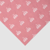 Papier Mousseline Carnaval Cirque Rose (Détail)