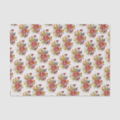 Papier Mousseline Carnaval des fleurs (Recto)