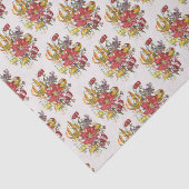 Papier Mousseline Carnaval des fleurs (Détail)