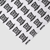 Papier Mousseline Carol Bah Humbug, Noël Papier Tissu (Détail)