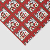 Papier Mousseline Carolages de Noël Découpage ensemble papier de tis (Détail)