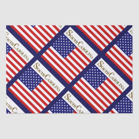 PAPIER MOUSSELINE CAROLINA DU SUD (Recto)