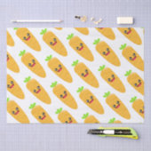 Papier Mousseline Carotte (Artisanat)