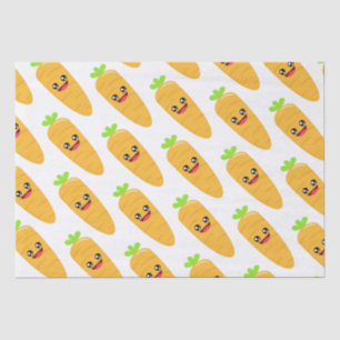 Papier Mousseline Carotte