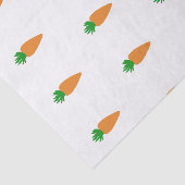 Papier Mousseline Carottes de Pâques Papier Tissu (Détail)