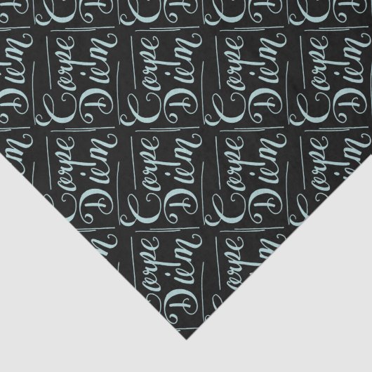 Papier Mousseline Carpe Diem Fancy (Détail)