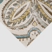 Papier Mousseline Carré Batik III non inscrit (Détail)