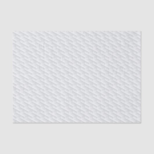 Papier Mousseline Carré blanc en relief (Recto)