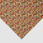 Papier Mousseline Carré d'automne (Détail)