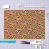Papier Mousseline Carré d'automne (Artisanat)