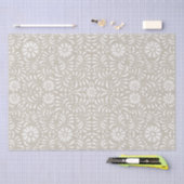 Papier Mousseline Carreau de Talavera beige de style espagnol Fiesta (Artisanat)