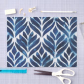 Papier Mousseline Carreaux d'aquarelle de cobalt IV (Artisanat)