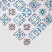 Papier Mousseline Carrelage Amalfi Inspiré (Détail)