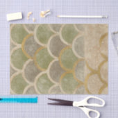 Papier Mousseline Carrelage de pierre design par Chariklia Zarris (Artisanat)