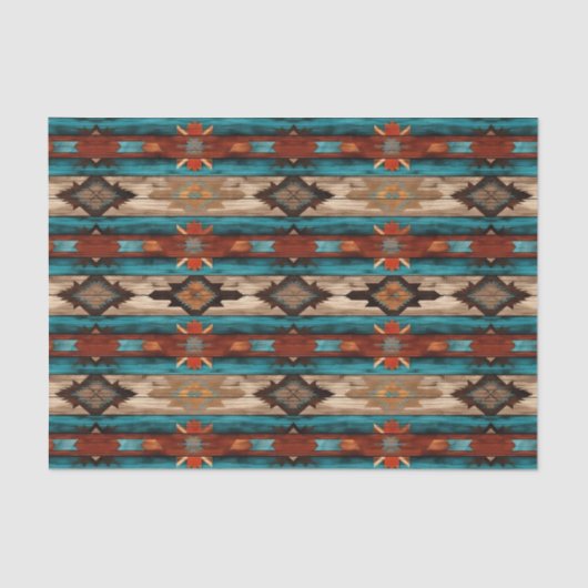 Papier Mousseline Carrelage Faux motif occidental découpage (Recto)