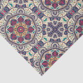 Papier Mousseline Carrelage Mandala marocain Réglable Motif Découpag (Détail)