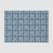 Papier Mousseline Carrelage Tivoli Motif blanc (Recto)