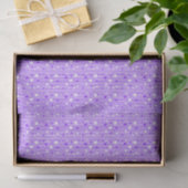 Papier Mousseline Carrés de brouillard violet (Cadeau)