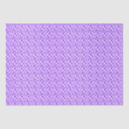 Papier Mousseline Carrés de brouillard violet (Recto)