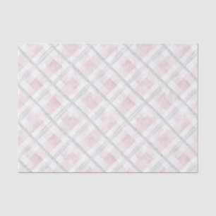 Papier Mousseline Carrés de Parties scintillant en argent rose blanc