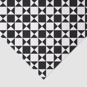 Papier Mousseline Carrés géométriques Abstraits funky Motif triangle (Détail)