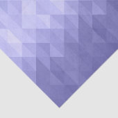 Papier Mousseline Carrés géométriques violets (Détail)