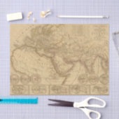 Papier Mousseline Carte antique (Artisanat)