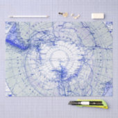 Papier Mousseline Carte Atlas (Artisanat)