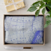 Papier Mousseline Carte Atlas (Cadeau)