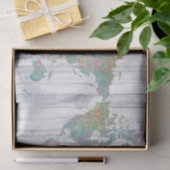 Papier Mousseline Carte Boho II (Cadeau)