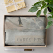 Papier Mousseline Carte Brown Horse Postale Découpage Vert Français (Cadeau)