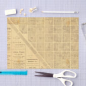 Papier Mousseline Carte d'affaires de San Francisco (Artisanat)