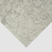 Papier Mousseline Carte de ciel nocturne de Norther (Détail)