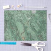 Papier Mousseline Carte de classification de terre de l'Idaho (Artisanat)