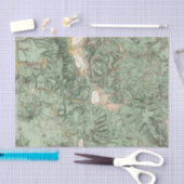 Papier Mousseline Carte de classification de terre du Nevada (Artisanat)