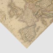 Papier Mousseline Carte de l'Europe 2 (Détail)