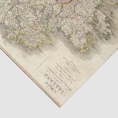Papier Mousseline Carte de l'Irlande (Détail)