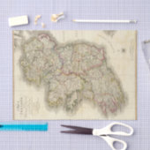 Papier Mousseline Carte de l'Irlande (Artisanat)